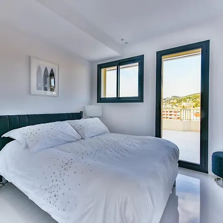 L'horizon Avec Somptueuse Terrasse Vue Lägenhet